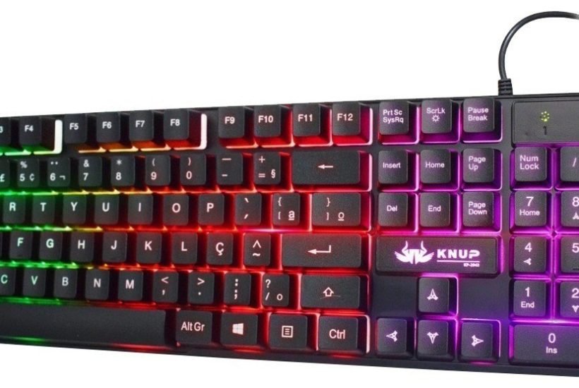 Teclado USB Semi-Mecânico KP-2043 - Knup 2 Teclado USB Semi-Mecânico KP-2043 - Knup 2