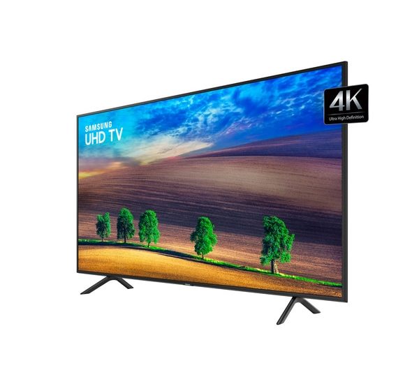 Smart TV 4K LED 55” Samsung NU7100 Wi-Fi HDR - Conversor Digital 3 HDMI 2 USB XX