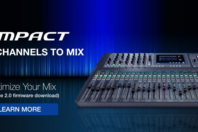 Mixer SI IMPACT AZUL Soundcraft 031 Mixer SI IMPACT AZUL Soundcraft 031