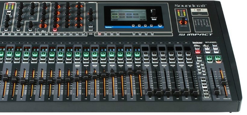 Mixer SI IMPACT AZUL Soundcraft Mixer SI IMPACT AZUL Soundcraft