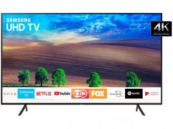 Smart TV 4K LED 55” Samsung NU7100 Wi-Fi HDR - Conversor Digital 3 HDMI 2 USB 01