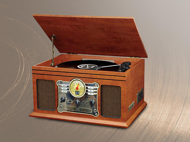 RETROBOX VITROLA TOCA DISCOS DE VINIL 5 RETROBOX VITROLA TOCA DISCOS DE VINIL 5