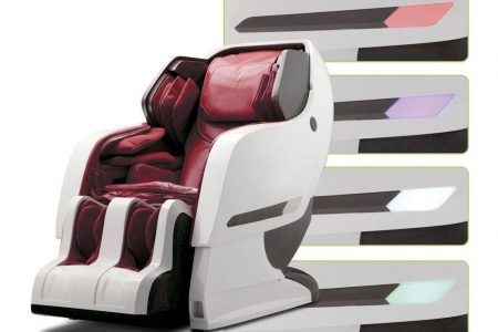 Poltrona de Massagem Space - Cor Preta - Massage express Bivolt