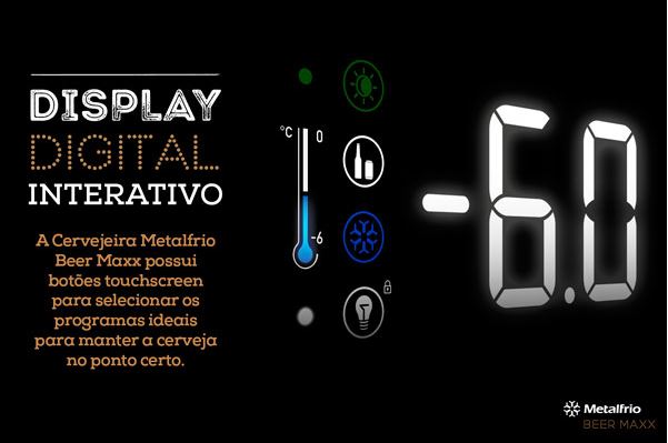 Cervejeira Metalfrio Beer Maxx 300 Vertical 324L - Frost Free 1 Porta  0005