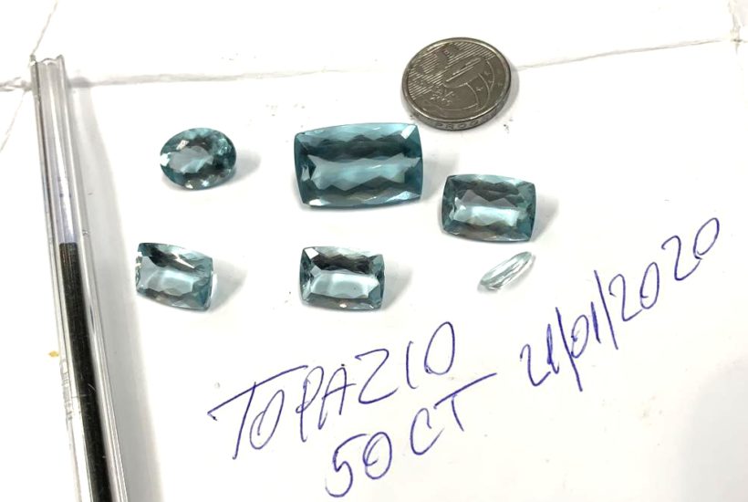 Pedras e minerais Topazio