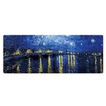 Starry Night Mouse Pad Rato Notbook Computer mousepad legal Gaming Mouse Pad