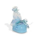 Lembrancinha Sapato De Bebê Azul