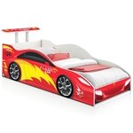 Cama Carro Solteiro Vermelho