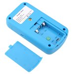 Detector de gás de oxigênio, alarme de som e luz Detector de vazamento de gás azul requintado, túnel portátil para produtos químicos de metalurgia de