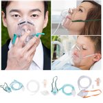 Máscara Nebulizador Compressor Portátil Criança Adulto Máscara de Oxigênio Inalador ss