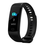[Bluestar]Y5 grande tela colorida de oxigênio inteligente Pulseira Heart Rate Sangue Health Monitoring