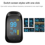 Fingertip Finger Pulso Pulso Oximeter Monitor de Saturação de Oxigénio Cuidados Saudáveis para Taxa de Pulso