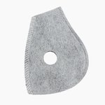 Halashop-Equitação Anti-neblina máscara / máscara com filtro Pads / Máscara Liner ativado máscara de Carbono