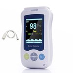 Fato de oxímetro de pulso portátil para bebê recém-nascido adulto com monitor de oxigênio no sangue Spo2