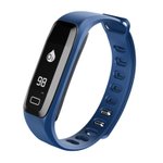 Kinco bluetooth esporte pulseira freqência cardíaca pressão arterial oxigênio no sangue monitor de sono rastreador à prova d 'água pulseira inteligente para telefone