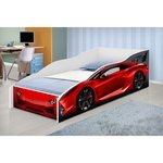 Mini Cama Carro Vermelho
