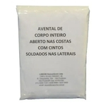 Avental Hospitalar C/ Tiras + Capa De Cabeça (20 Unid)