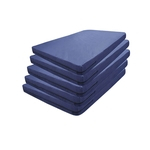 Kit 5 Capas Colchão Casal 138x14 Impermeável Hospitalar Courvin