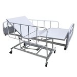 Cama Hospitalar Motorizada Semi Luxo 2 Movimentos + Colchão